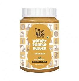 Trubite Honey Peanut Butter Crunchy Bee Sweetened  Plastic Jar  1 kilogram